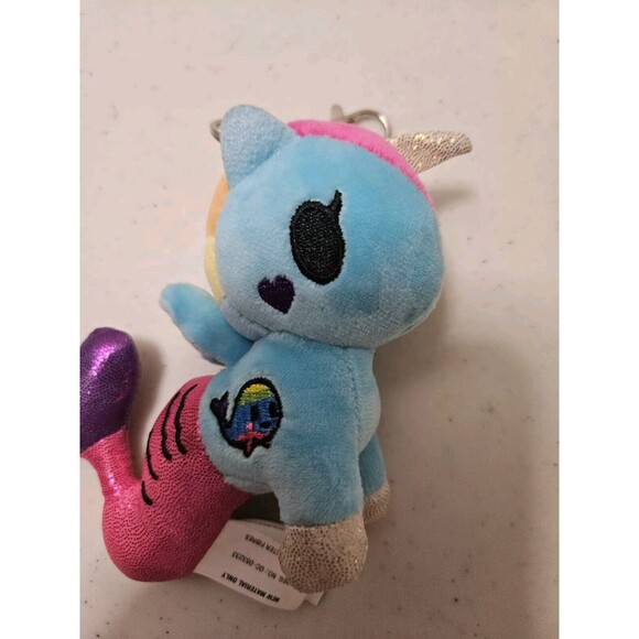 Tokidoki Mermicorn Plush Clip-On Collectibles Mystery Blind Bag Blue Pink - Picture 2 of 8